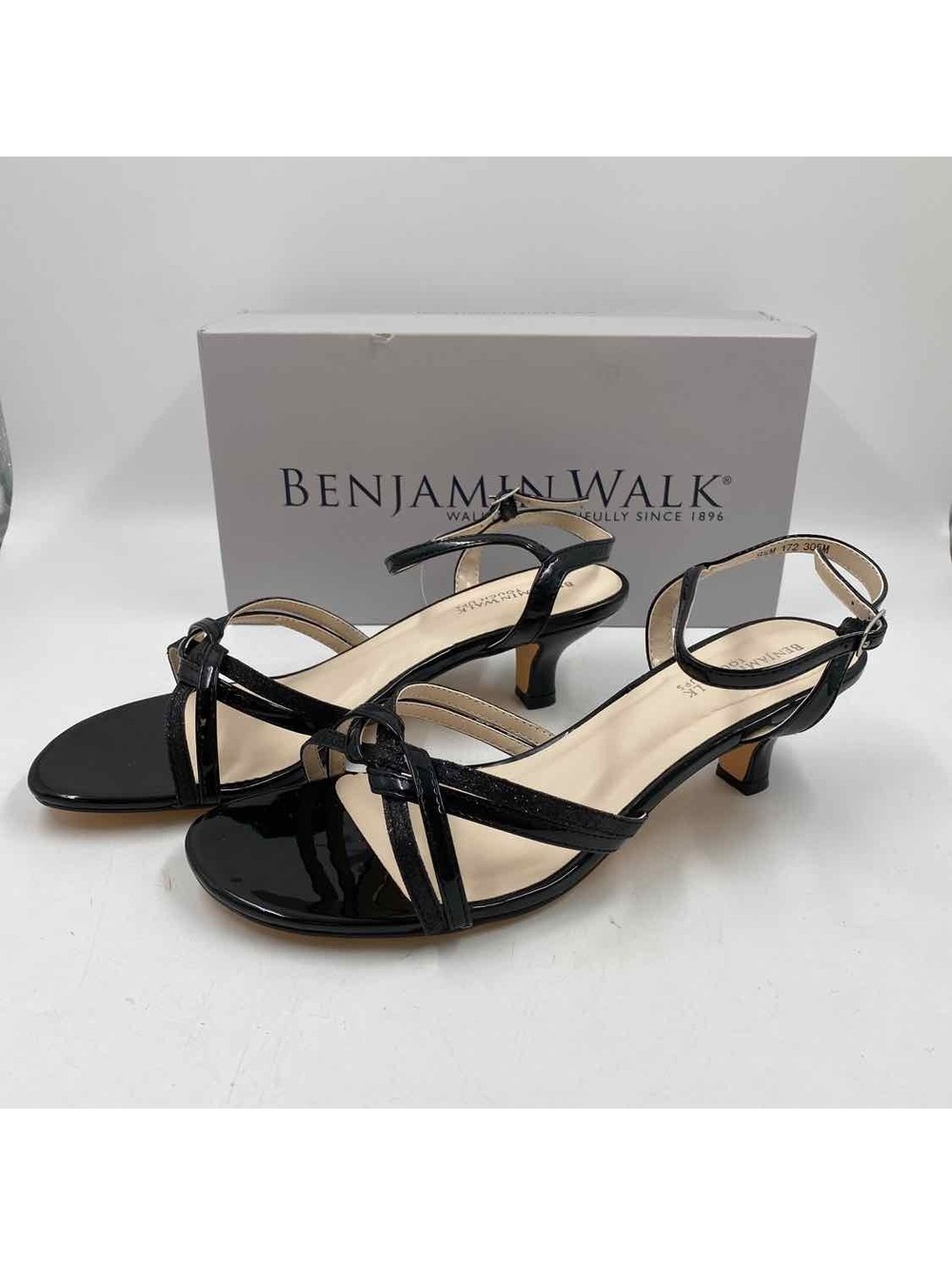 Touch ups Women's Shoe Size 9.5 Black Shimmer Heels